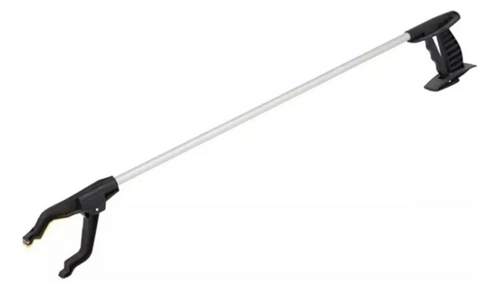 Pinza recoge objetos de aluminio
